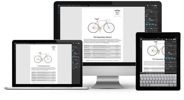 Новият облачен софтуер OX Documents има адаптивен дизайн, което му позволява да работи еднакво добре на всякакви устройства