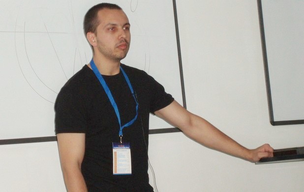 Христо Чакъров, специалист в уеб разработките, сподели опит в създаването на плъгини пред аудиторията на конференцията WordUp!