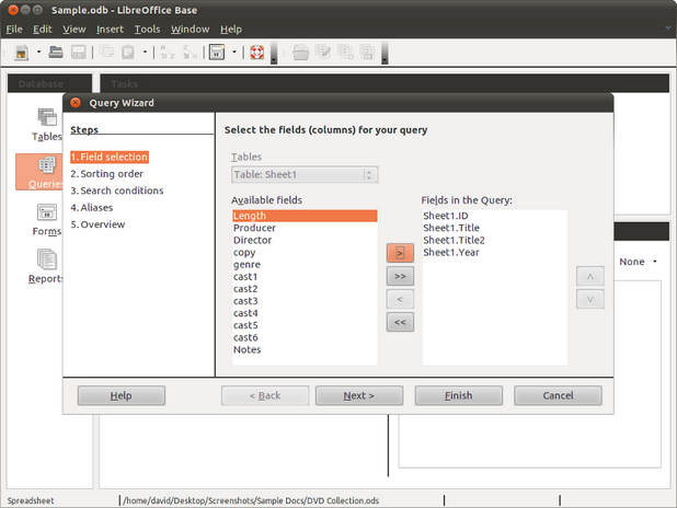 Пакетът LibreOffice съдържа приложения за текстообработка, електронни таблици, рисуване, бази данни и др.