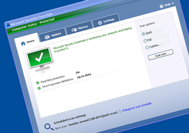 Потребителите на Windows XP може да се лишат от услугите на безплатния антивирус Security Essentials след 8 април 2014 г.