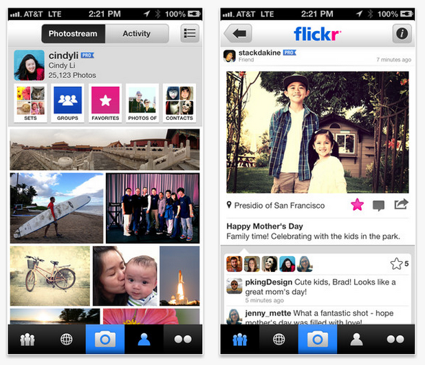 Flickr е една от най-успешните услуги на Yahoo, ползвана от 75 милиона регистрирани потребители