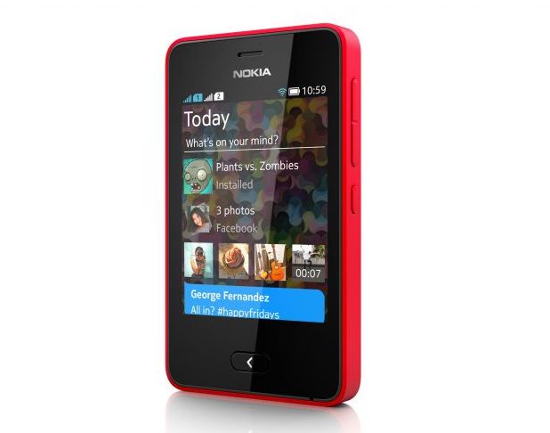 Nokia Asha 501 се позиционира в категорията на евтините смартфони с цена под 100 долара
