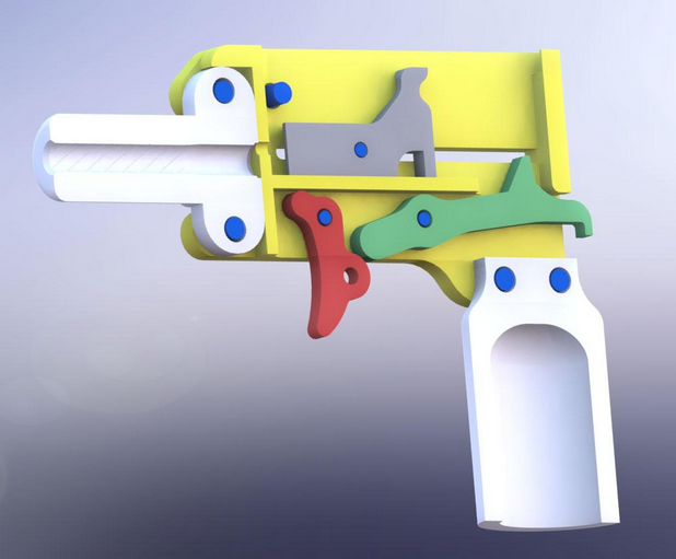 Персоналните оръжия-еднодневки ще станат масово достъпни, благодарение на 3D принтерите