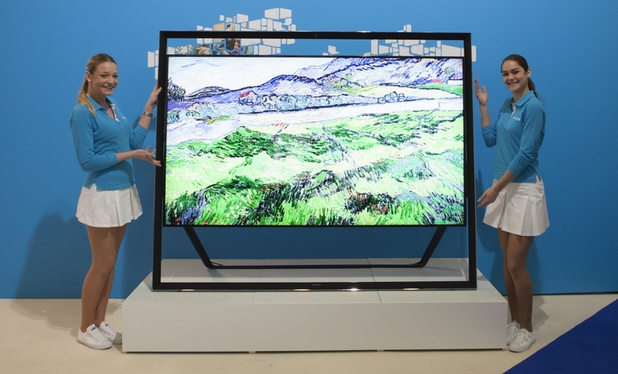 Samsung показа огромен UHD телевизор на форума си в Монако по-рано тази година