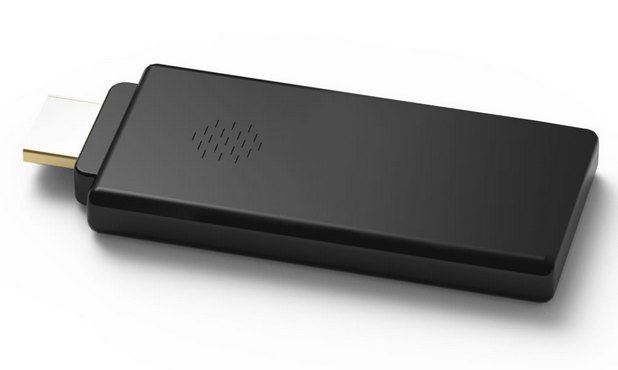 Wireless iPhone to TV Converter” се свързва към не-HDMI екрани чрез включения в комплекта USB кабел