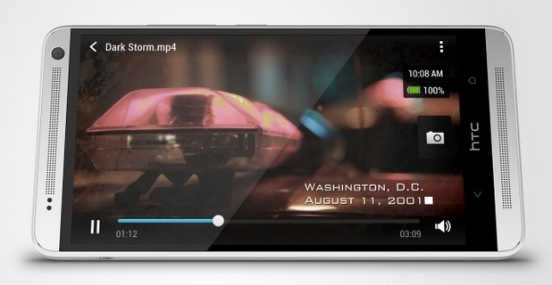HTC One Max разполага с два високоговорителя и интегрирани усилватели