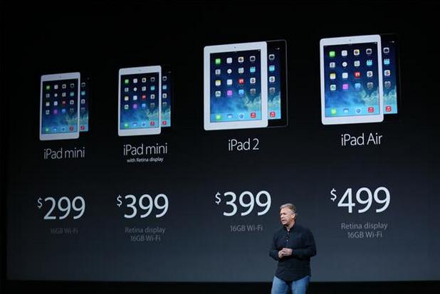 Apple обяви нови iPad Air и iPad Mini с Retina дисплей, като същевременно намали цените на техните предшественици (снимка: CNET)