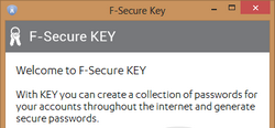 F-Secure Key e персонален асистент за всички „логин потребности”