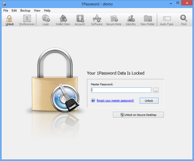 Конфиденциална информация се съхранява сигурно, защитена само с една парола