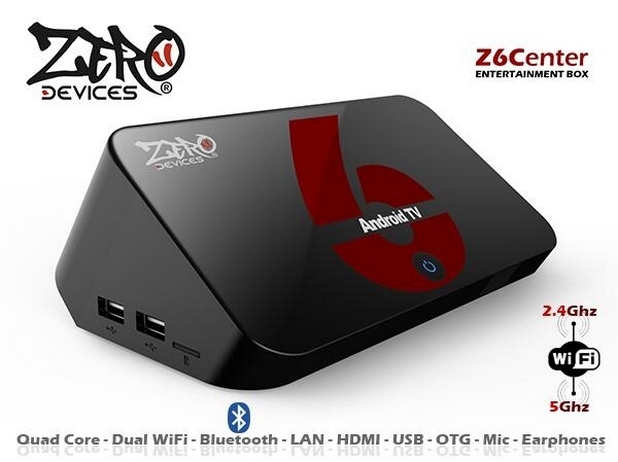 Zero Devices Z6C превръща обикновения телевизор в умен панел с достъп до интернет