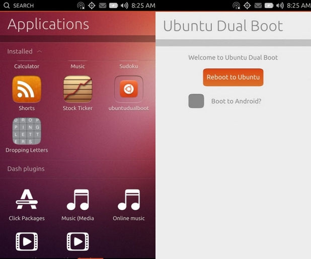 Приложение в Ubuntu позволява лесно презареждане с операционна система Android