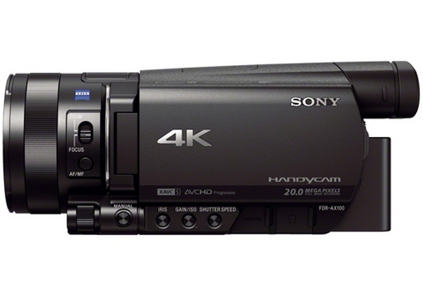 Видеокамерата FDR AX100E 4K на Sony ще излезе на пазара в Европа през май 2014 г.