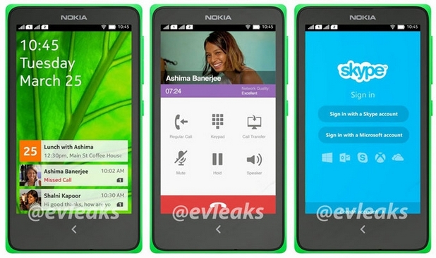 Android интерфейсът на Nokia Normandy прилича по-скоро на Windows Phone 