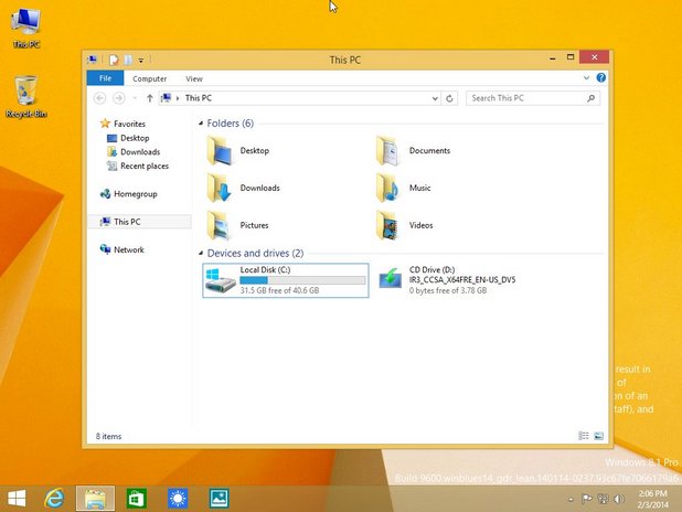 Обновлението Windows 8.1 Update 1 се очаква да излезе през март като част от регулярния месечен „Patch Tuesday”