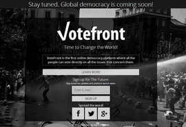 Проектът VoteFront е отворен за публично финансиране в Indiegogo