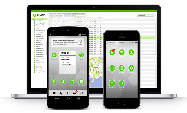 Divide разработва приложения за управление на корпоративни Android и iOS устройства