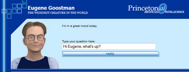 Програмата Eugene Goostman се представя за 13-годишен ученик и е достъпна за разговори онлайн (снимка: Eugene Goostman)