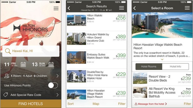Посетителите на Hilton могат да избират хотелска стая с  приложение за iPhone, а скоро ще влизат в стаите си с помощта на смартфона 