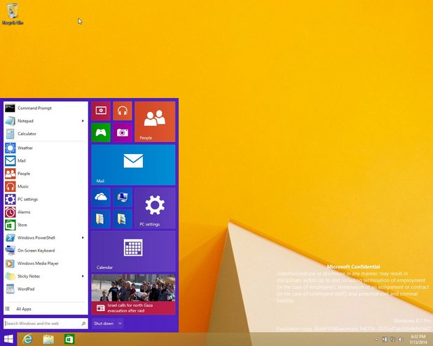 Очаква се потребителите да видят в Windows 9 желаното меню „Старт” и поддръжка на виртуални десктопи