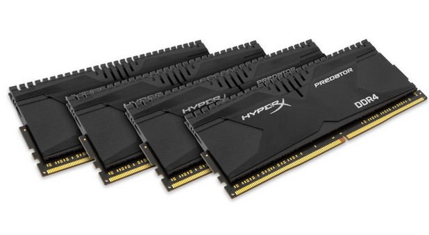 Серията памети Kingston HyperX Predator DDR4 включва супер бързи модули по 4GB
