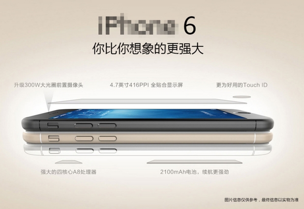 China Telecom вече приема поръчки за 4,7-инчовия вариант на iPhone 6