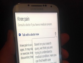 Потребителите на Android смартфони ще могат да общуват чрез видеочат с лекар, когато търсят медицински теми в Google