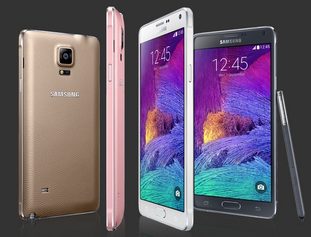 Galaxy Note 4 LTE-A има 5,7-инчов екран Super AMOLED с резолюция Quad HD 2560х1440 пиксела