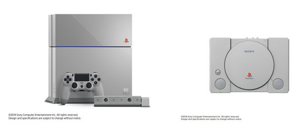 Юбилейната PlayStation 4 която наподобява оригиналния вариант на първата конзола 