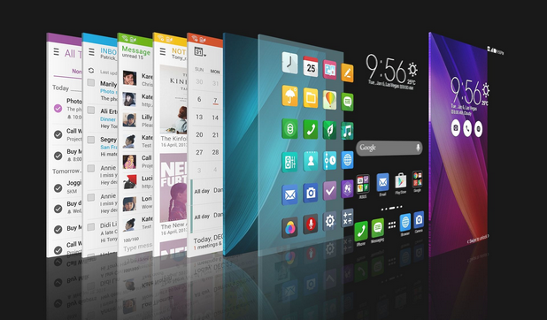 ZenFone 2 предлага дава широки възможности за персонализация на интерфейса ZenUI