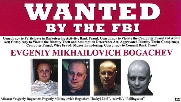 Наградата за главата на руския хакер Евгений Богачев е най-голямата за подобно разследване в историята на ФБР