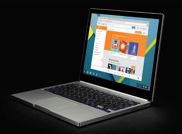 Новият Chromebook Pixel има екран с диагонал 12,85 инча и резолюция 2560х1700 пиксела