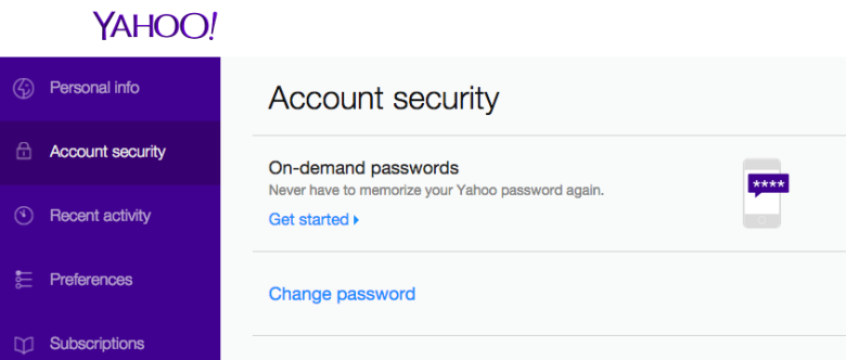 Специалистите наричат новия процес за достъп до акаунти в Yahoo „еднофакторна автентификация”