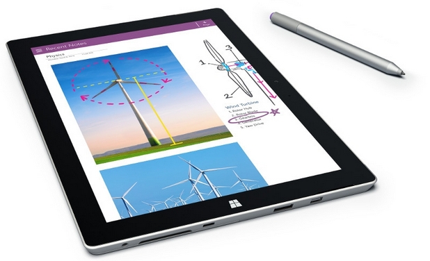 Surface 3 e най-тънкият и най-лек модел от серията таблети на Microsoft