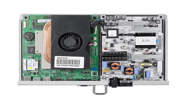 Контролерът Samsung SBB-B64DV4 подобрява графиката на информационните дисплеи, благодарение на ускорени AMD процесори