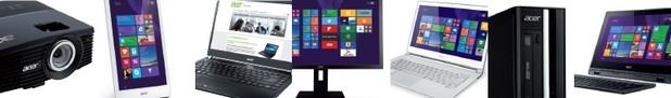 Програмата Acer Reliability Promise обхваща широк кръг от професионални продукти – ноутбуци, таблети, настолни компютри, монитори и проектори