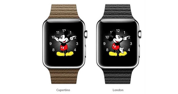 Apple Watch има елегантен, тънък и плосък дисплей, съпътстван с автентичен страничен бутон