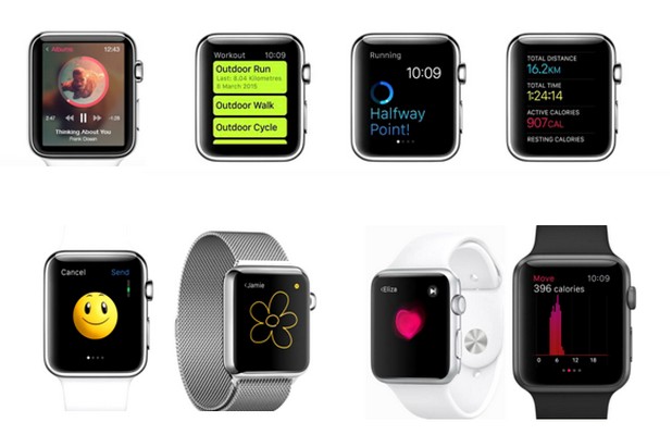Apple Watch е снабден с разнообразни забавни и полезни приложения