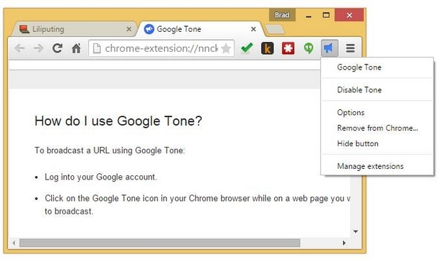 Плъгинът Google Tone се намира в етап на отворени тестове и се разпространява безплатно