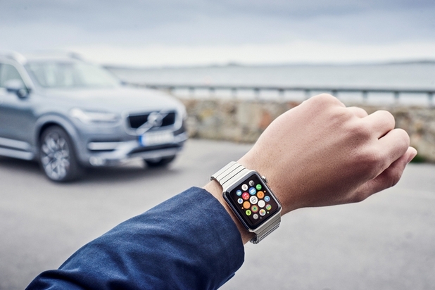 Собствениците на Volvo ще могат да управляват колите си и с помощта на умни часовници като Apple Watch