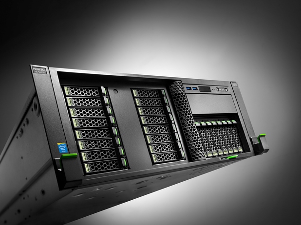 Fujitsu Server Primergy RX/TX2560 M1 включва до два процесора Intel Xeon E5 v3 в комбинация с максимум 1536 GB DDR4 памет