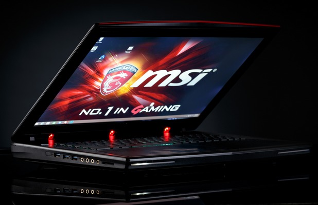 Eкранът на иновативния MSI GT72 има диагонал 17,3 инча и резолюция 1920х1080 пиксела 