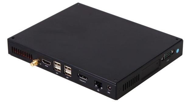 Неттопът Giada i58B има интерфейси Gigabit Ethernet, HDMI, DisplayPort и USV