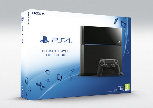 PS 4 Ultimate Player Edition идва с огромен капацитет за даунлоуд от PlayStation Store и ексклузивни игри