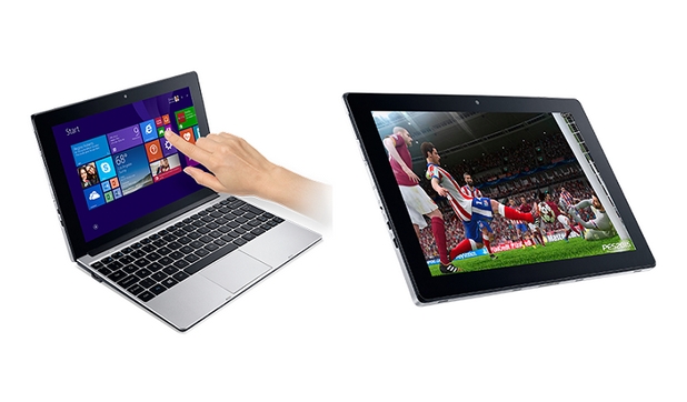 Бюджетният хибрид Acer One 10 може да се ползва еднакво добре и като ноутбук, и като таблет