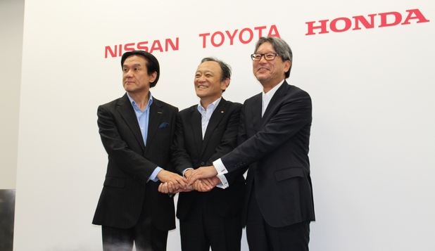 Toyota, Nissan, Honda се обединиха около идеята за изграждане на достъпна мрежа от водородни зарядни станции в Япония