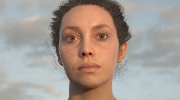 Супер-реалистична кожа, генерирана от графичния софтуер, е на път да „уволни” живите актьори от киното