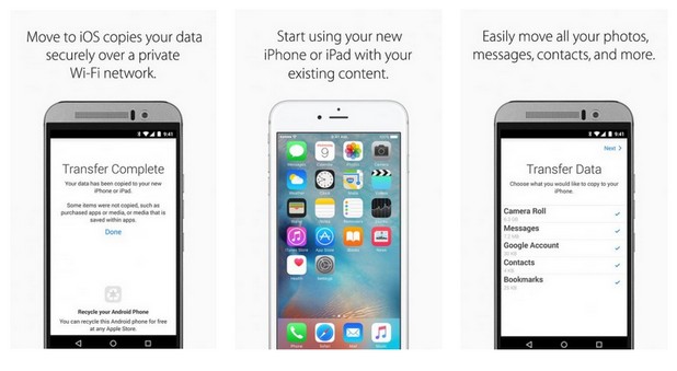 Move to iOS улеснява прехода от Android към устройства под управление на iOS
