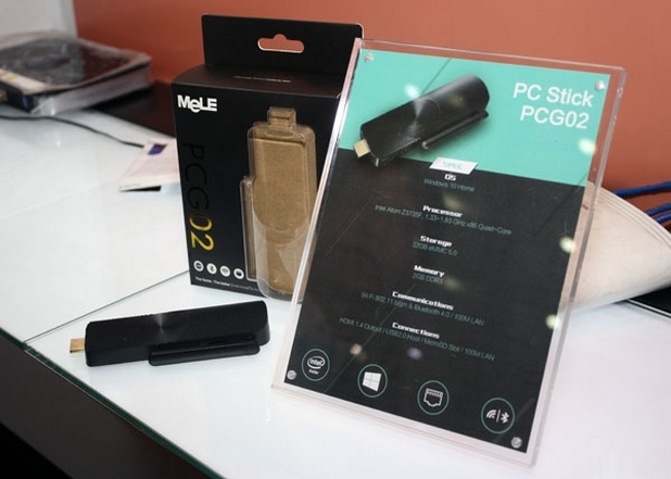 MeLE PCG02 работи под управление на Windows 10 Home и ще се продава на цена от 119 долара (снимка: notebookitalia.it)