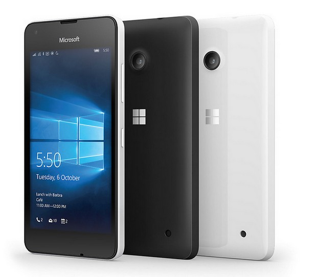 Lumia 550 има 4,7-инчов екран с HD резолюция 1280х720 пиксела, покрит със защитно стъкло Gorilla Glass 3
