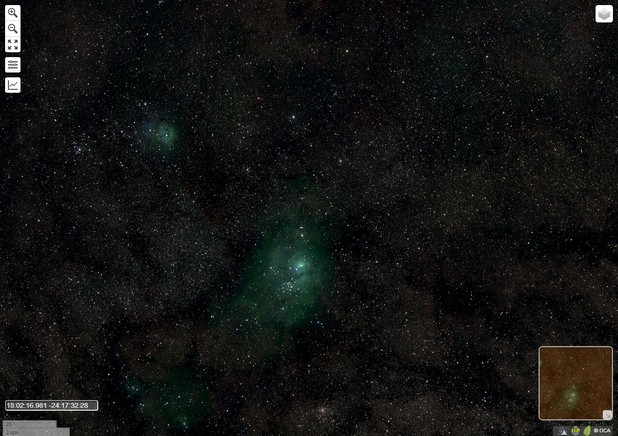 Всеки може да разгледа в детайли прелестите на Млечния път, благодарение на немски астрономи от Рурския институт